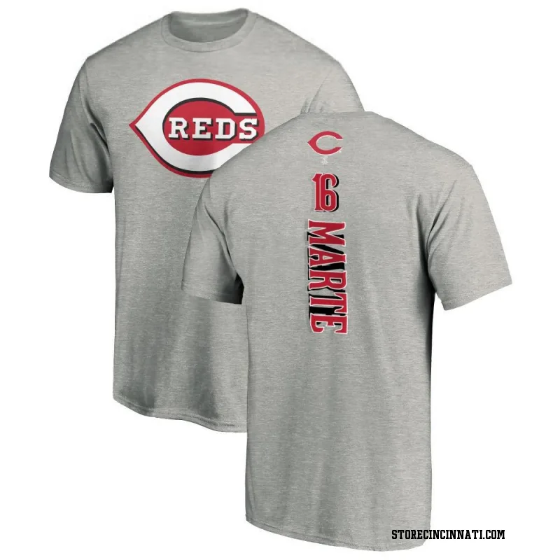 Ash Men's Noelvi Marte Cincinnati Reds Backer T-Shirt